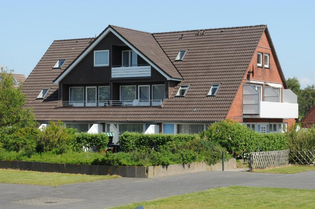 Apartmenthaus Am Watt Buesum Buitenkant foto