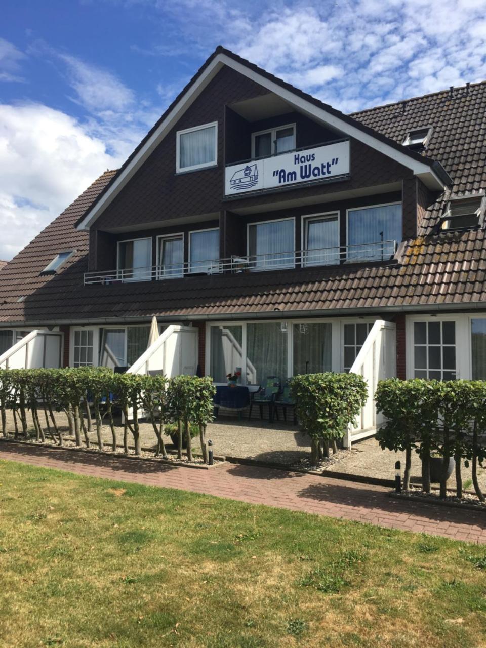 Apartmenthaus Am Watt Buesum Buitenkant foto